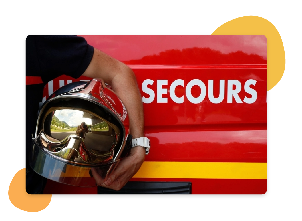 casque de pompier